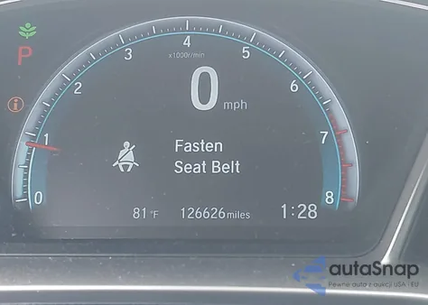 2016 Honda Civic Ex from USA, damaged, VIN 2HGFC2F73GH500601